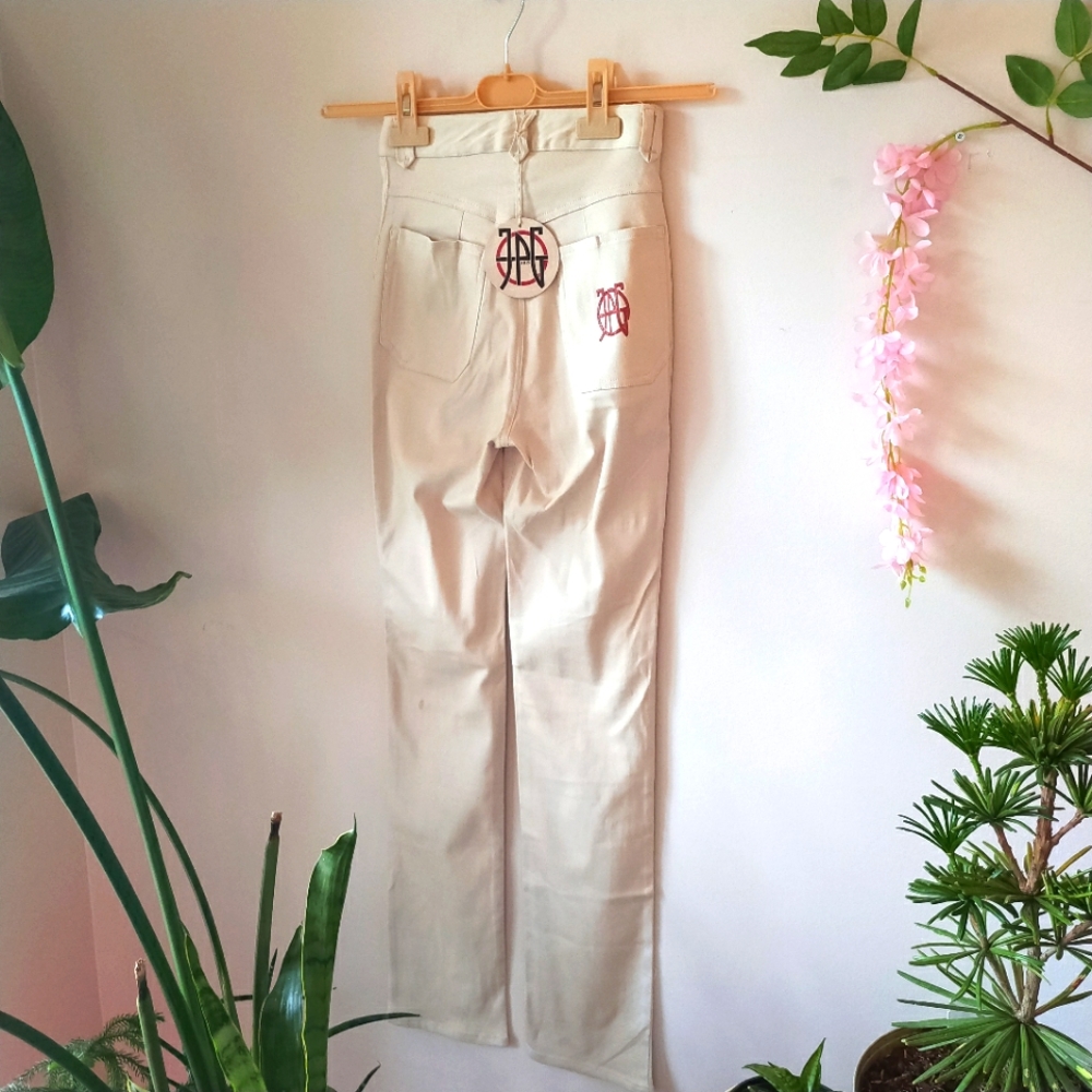 Jean Paul Gaultier Logo pants xs